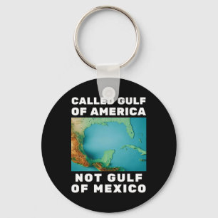 Trump America's Gulf Not Gulf Of Mexico Key Ring