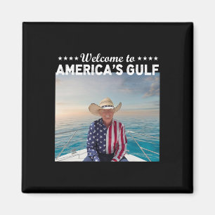 Trump America's Gulf Of Mexico President Trump Boa Magnet