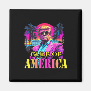 Trump Americs Gulf Mexico Presdent Trump Sombrero Magnet