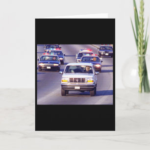 Trump And Fat Vance Police Car Chase Of Oma Meme  Card