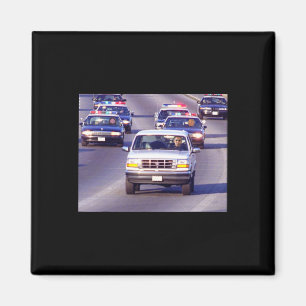 Trump And Fat Vance Police Car Chase Of Oma Meme Magnet