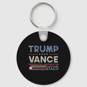 Trump And Vance President Inauguration Day 2025 Me Key Ring