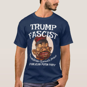 Trump Anti Fascist Whacker Civil War T-Shirt
