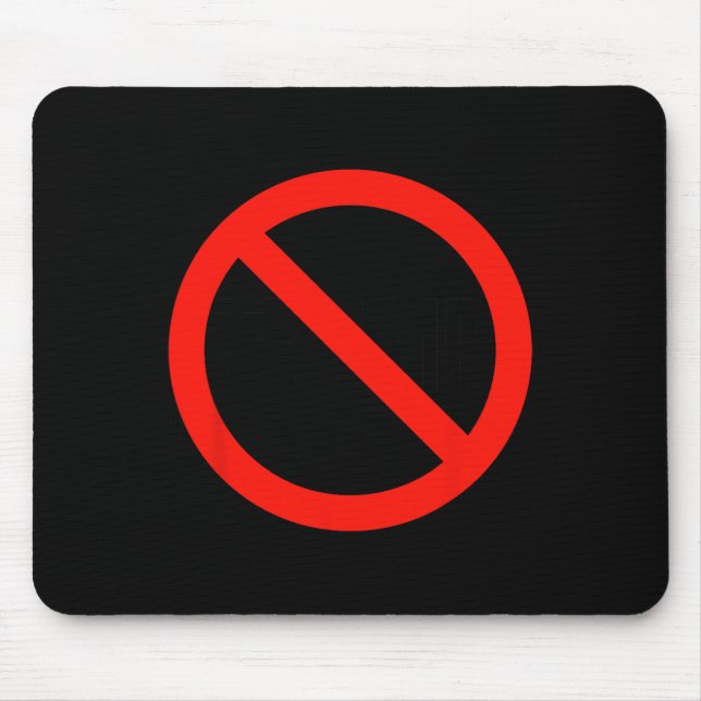 Trump - Anti Trump  Mouse Pad (Front)