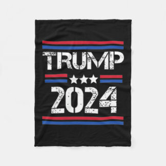 Trump Arrest This 2 Side  Fleece Blanket