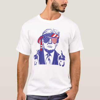Trump Arrest This Funny Trump 2024 American Flag T-Shirt
