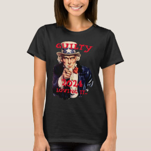 Trump Arrested Convicted 2024 Uncle Sam 2047 T-Shirt