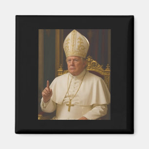Trump As Pope Tee Meme Funny 1 Magnet
