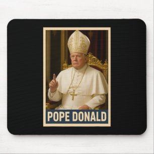 Trump As Vatican Church Pope Trump Funny Vatican C Mouse Pad