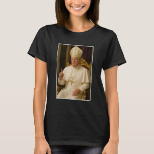Trump As Vatican Church Pope Trump Funny Vatican C T-Shirt