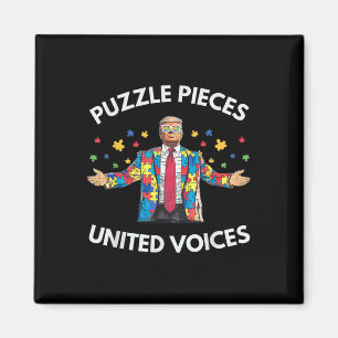 Trump Autism Awareness For Trump Autism _1  Magnet