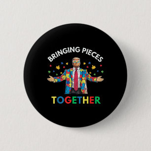 Trump Autism Awareness For Trump Autism 6 Cm Round Badge