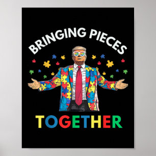Trump Autism Awareness For Trump Autism  Poster