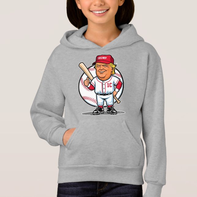Trump Baseball Caricature (Front)