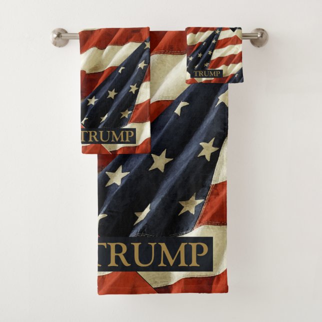 TRUMP BATH TOWEL SET (Insitu)