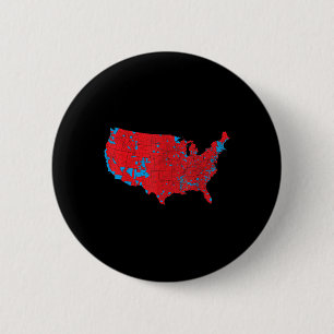Trump Better Coverage 2024 Electoral Interactive M 6 Cm Round Badge