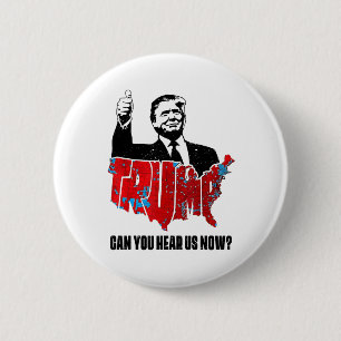 Trump Better Coverage Than 5g 6 Cm Round Badge
