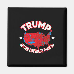 Trump Better Coverage Than 5g Election Results Map Magnet