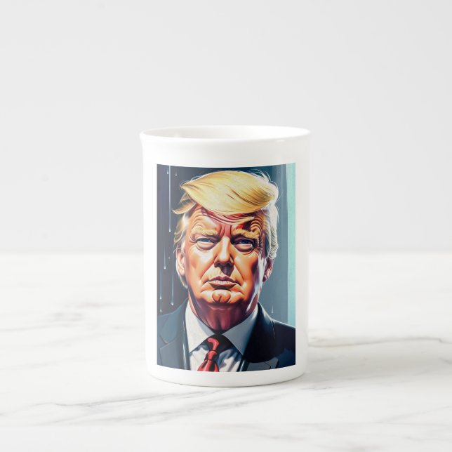 Trump Bone China Mug (Front)