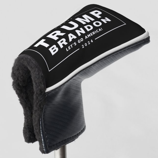 Trump Brandon 2024™ Election Golf Putter Cover (3/4 Front)
