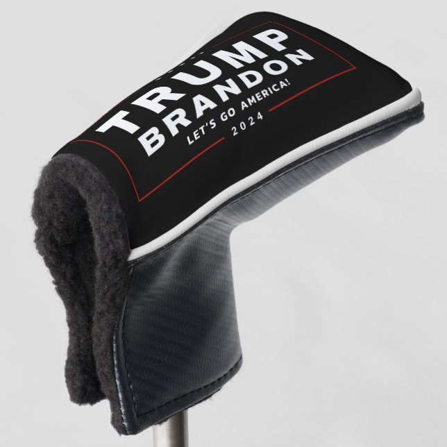 Trump Brandon 2024™ Election Golf Putter Cover (3/4 Front)
