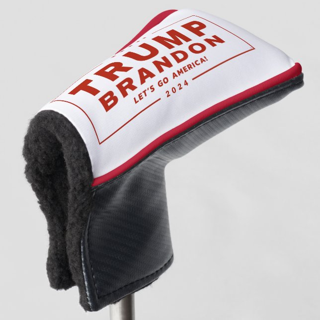 Trump Brandon 2024™ Election Golf Putter Cover (3/4 Front)