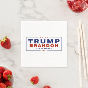 Trump Brandon 2024™ Election Paper Napkins