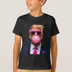 Trump Bubble Gum Pink  T-Shirt