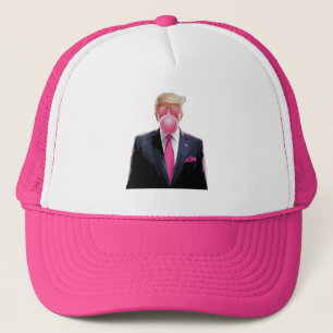 Trump Bubble Gum Trucker Hat