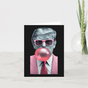 Trump Bubble Gum Yum 1 Card