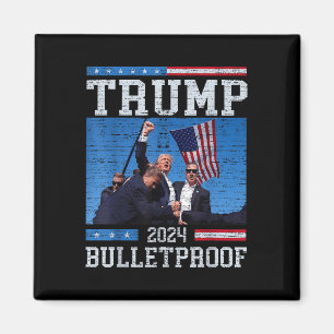 Trump Bulletproof Fight Fist Legend Donald Trump 2 Magnet