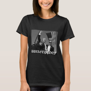 Trump Bulletproof Old English Font T-Shirt