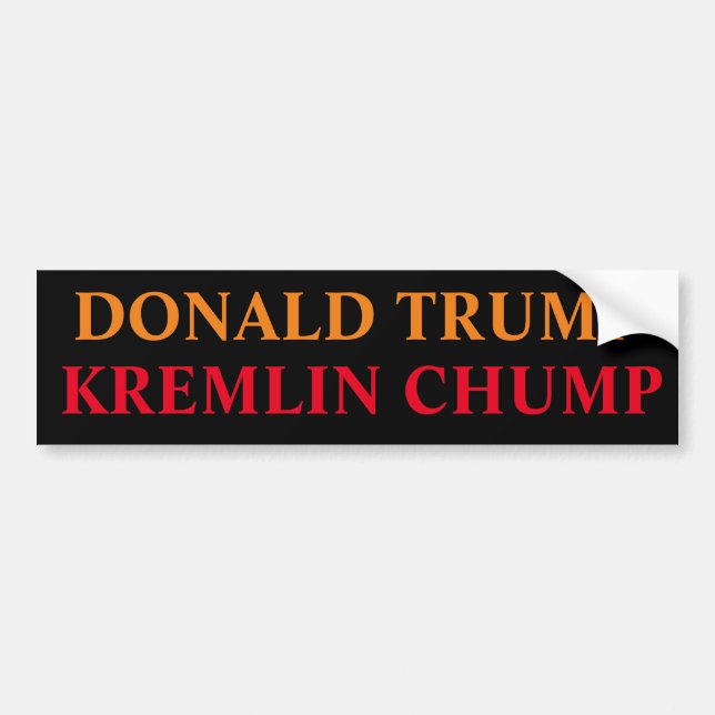 Trump Bumper Sticker (Front)