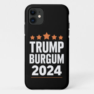 Trump Burgum for President 2024 USA Election Case-Mate iPhone Case