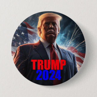 Trump Campaign 7.5 Cm Round Badge