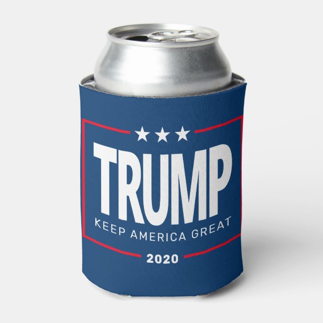 Trump CAN CHANGE YEAR Keep America Great Cooler (Can Front)