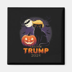 Trump Cat Shirts Black Cat Halloween Costume Cat L Magnet