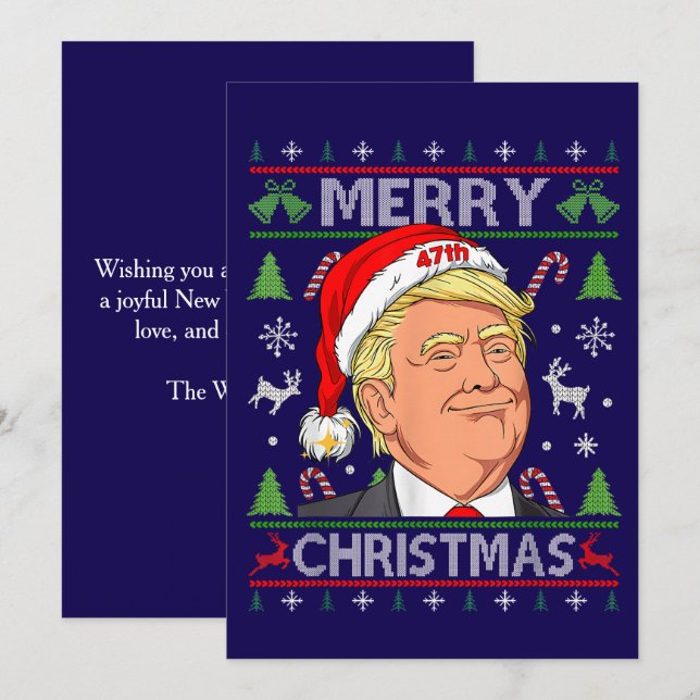 Trump Christmas Card (Front/Back)