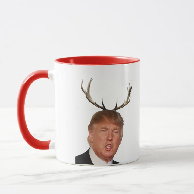 Trump Christmas: Deer Mr. President Mug (Left)