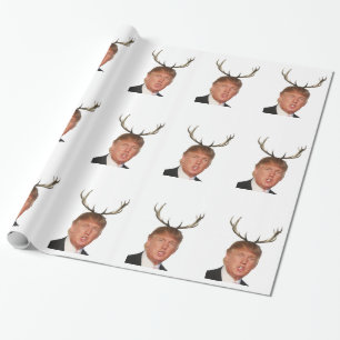 Trump Christmas: Deer Mr. President Wrapping Paper