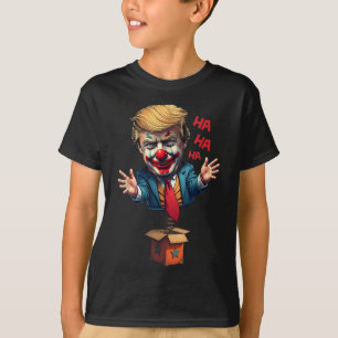 Trump Circus Clown Funny Political Humour  T-Shirt