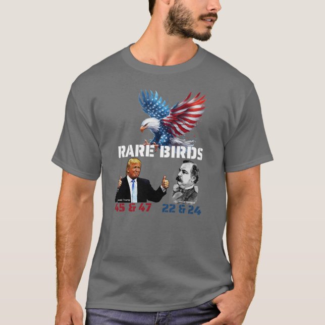 Trump, Cleveland "Rare Birds" Patriotic Oddities T-Shirt (Front)