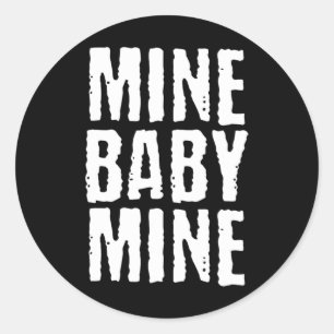 Trump Coal Mining Mine Ba Classic Round Sticker