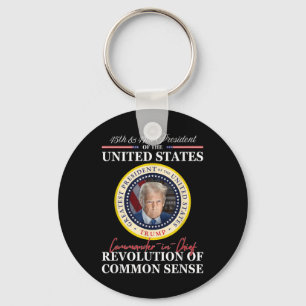 Trump Commander-in-chief 45 47 Revolution Of Key Ring
