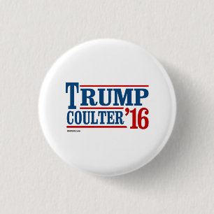 Trump Coulter 2016 3 Cm Round Badge