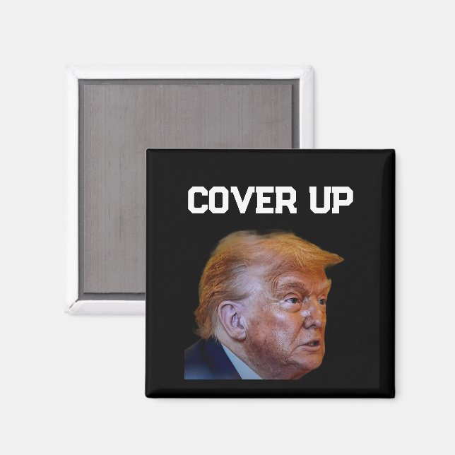 Trump Cover Up Magnet (Front/Back)