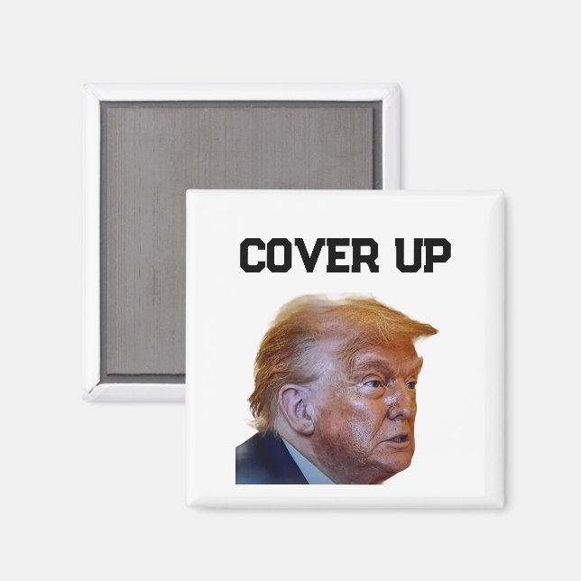 Trump Cover Up Magnet (Front/Back)
