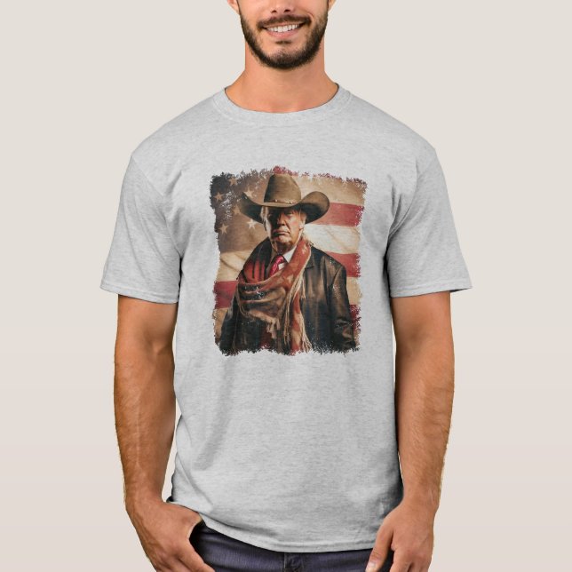 Trump Cowboy T-Shirt (Front)
