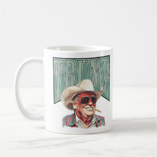 Trump Cowboy Western Trump Supporter, MAGA Coffee Mug