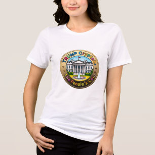 TRUMP Crypto: The People's Coin – Bold Patriotic C Tri-Blend Shirt